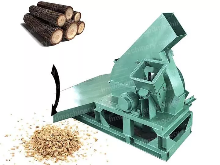 Máquina para fabricar astillas de madera 丨 trituradora trituradora de madera