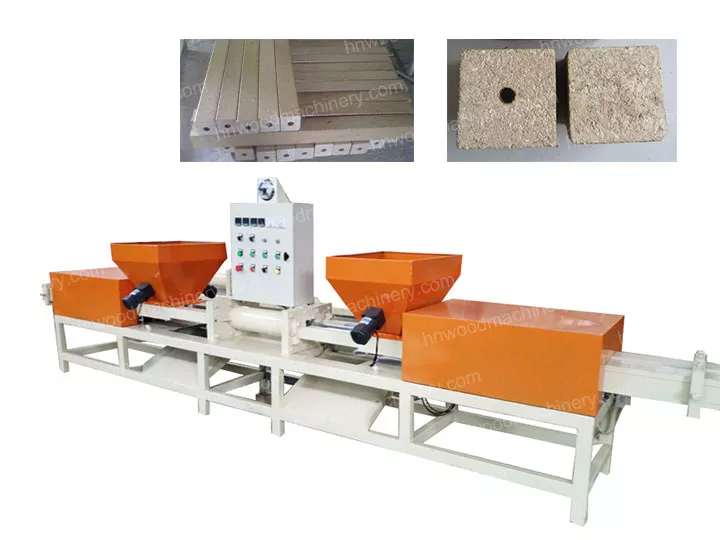 Pallet block making machine